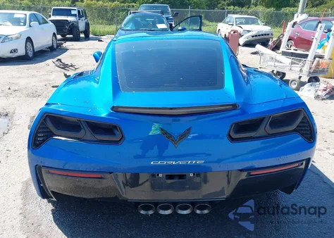 2016 Chevrolet Corvette Stingray из США, поврежденный, VIN 1G1YB2D7XG5107868